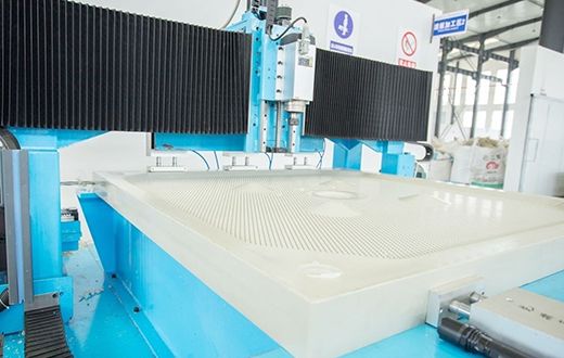 Finition des plaques